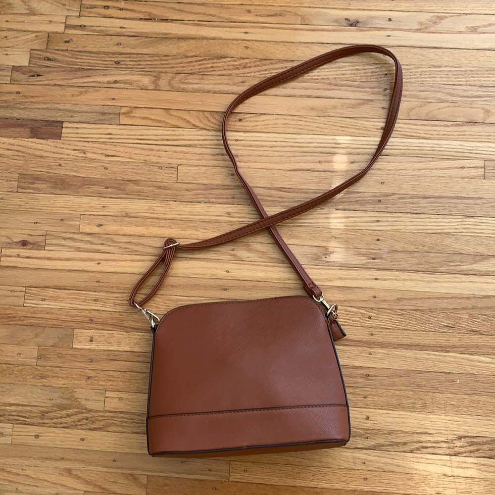 Brown crossbody purse